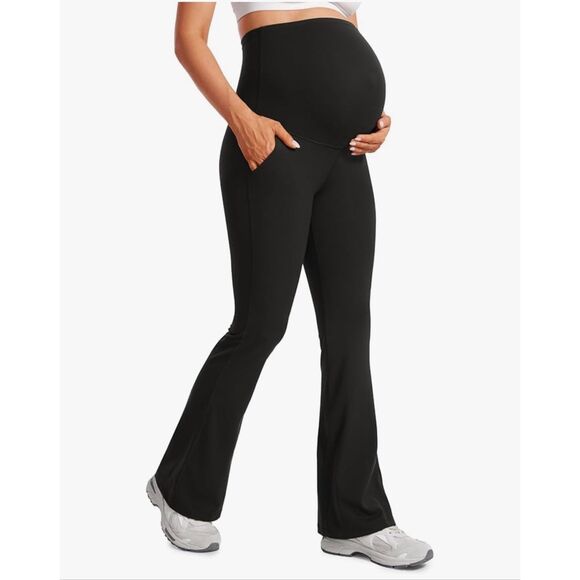 CRZ YOGA Butterluxe Maternity Flare Leggings - Picture 1 of 3